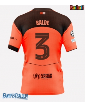 Barcelona Alejandro Balde #3 Tricou Fotbal Replică 2025-26 Barbati Treilea